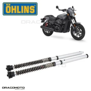 HARLEY-DAVIDSON XG750A Street Rod 2017-2018 cartridge OHLINS FKS 506 30 mm NIX - Picture 1 of 8