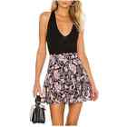 Free People End of Island Summer Floral Print 100% Cotton Skirt - Size 10