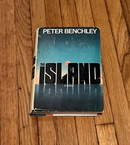 The Island By Peter Benchley 1979 HC DJ Book Club Edition - Imagen 1 de 13