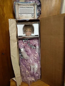 Rare Rustie Violet Welden Museum of Fine Collectible 32" Porcelain Doll 270/1000 - Picture 1 of 20