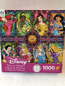 Ceaco 1000 Piece Jigsaw Puzzle Disney PRINCESS COLLAGE Complete!! W/ Poster - Picture 1 of 8