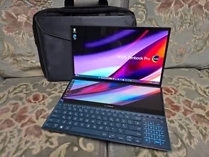 ASUS Zenbook Pro Duo 15,6 i9 12900H RTX 3070 Ti 32GB 1TB OLED Touchscreen Laptop - Bild 1 von 11