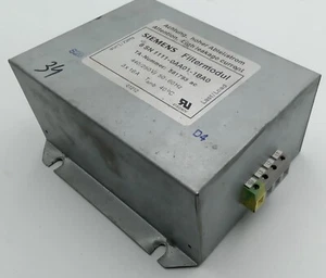 6SN1111-0AA01-1BA0 SIEMENS FILTER MODUL TA 581793 440-250Vac 50Hz 3x16A - Picture 1 of 4