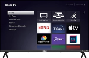 Roku TV 32" Smart TV, RK32HN1 32 Pollici HD TV con Apple TV+ BBC Netflix Freeview, - Foto 1 di 11
