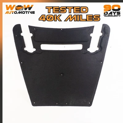 06-16 ASTON MARTIN V8 S VANTAGE PANEL DE ALMOHADILLA AISLANTE CAPÓ DELANTERO NEGRO OEM Foto 1 de 4