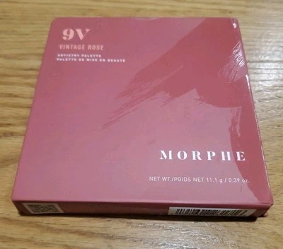 Morphe 9V Vintage Rose Artistry Palette! NEW! 9 Total Shades! Read - Image 1 of 2