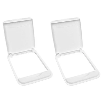 Rev-A-Shelf 50 Qt Trash Can Replacement Lid, (Lid Only) RV-50-LID-1-40, 2 Pack Foto 1 de 4