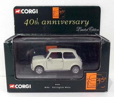 Corgi 1/36 Scale - 04503 Austin Mini - Old English White - Image 1 of 2