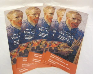 5 VTG Van Gogh's Masterpieces From the Van Gogh Museum Amsterdam 1998-1999 - Foto 1 di 6
