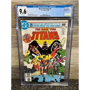 New Teen Titans #1 (DC Comics 1980) CGC 9.6 George Perez - Picture 1 of 7