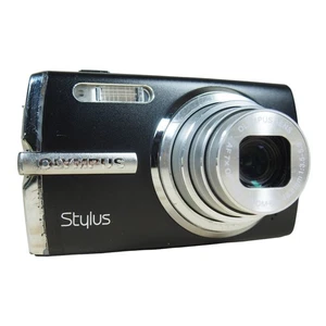 Olympus Stylus 1010 10.1MP Digital Camera Bundle Black w/Charger + Battery - Picture 1 of 11