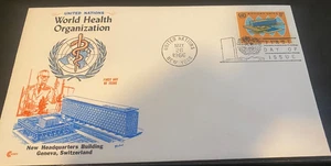 Organizzazione Mondiale della Sanità Nazioni Unite 1966 primo giorno di emissione con inserto - Mint - Foto 1 di 2
