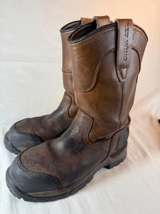 Red Wing 4448 FlexForce Boots Safety Toe Work Pull On Leather Western MENS 9D 1E - Bild 1 von 17