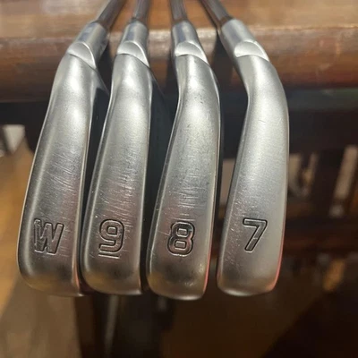PING iron set i500 FLEX-R W, 9, 8, 7 used - Image 1 of 4