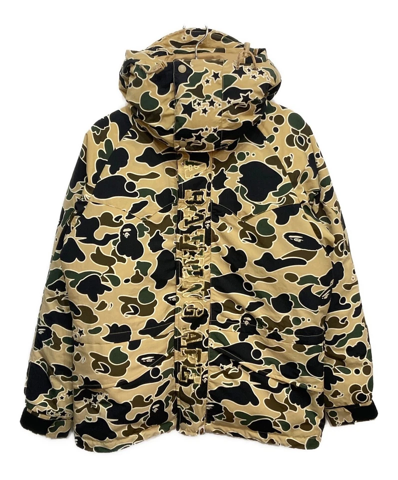 Bape OG Psyche Sta Camo Goose Down Snowboard  Jacket VTG Nigo Era Size L - Image 1 of 4