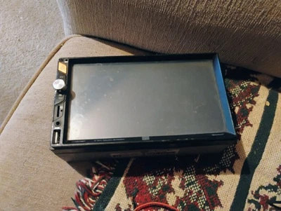 Dual XVM279BT 7" Touchscreen Multimedia Receiver Bluetooth For Parts - Image 1 of 3