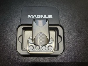 🔥Magnus Titanium SD260 Thunk Zirconio Piastre 3 Click Slider Nuovo con etichette🔥 - Foto 1 di 6