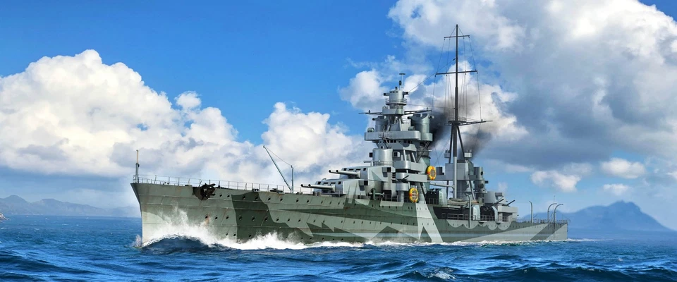 5349 Trumpeter Italian Heavy Cruiser Gorizia in 1 350