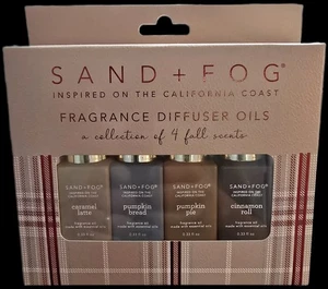 SAND AND FOG 4pk 0.33oz each Variety Fragrance Oils Set NEW - Picture 1 of 1