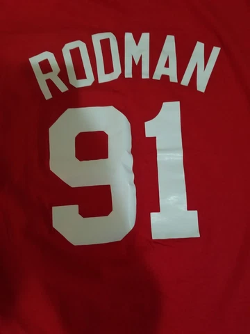 nba chicago bulls rodman adult xl shirt Cover