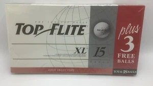 Top Flite-XL 15 Tour Trajectory Golf Balls- Box of 18-NEW SEALED - Picture 1 of 6