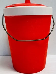 Vintage* BEACON*MCM* Insulated Plastic Ice Bucket* 24254D S12 - Picture 1 of 5