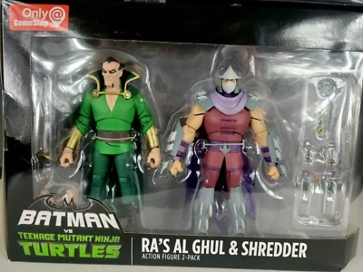 🔥Batman vs TMNT por DC Ra's Al Ghul & Shredder 2pk Foto 1 de 4