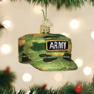 Adorno Gorra Ejército Navidad Viejo Mundo, Verde - Imagen 1 de 4