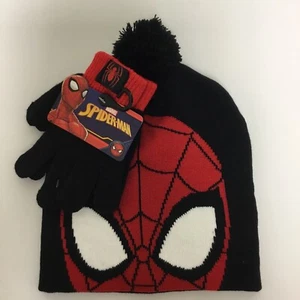 Marvel Spider-Man Kids Beanie & Gloves Set - Picture 1 of 4
