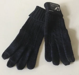 Men's Van Huesen Smart Touch Gloves Blue Black NWT One Size - Picture 1 of 8