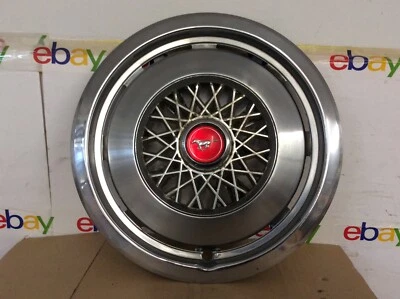 Tapacubos Ford Mustang II 1974-1978 1974-1978 MUY BONITO CENTRO OEM RARO Foto 1 de 4
