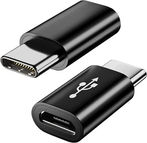 Micro USB To Type C Converter Charger Adapter Samsung Galaxy S8 S20 A5 A10 EDGE - Picture 1 of 8