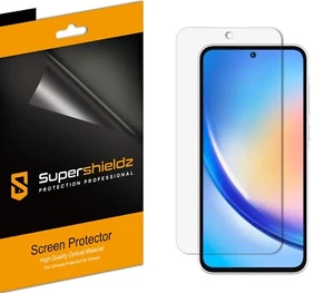 3X Supershieldz Clear Displayschutzfolie Sparer für Samsung Galaxy A35 5G - Bild 1 von 2