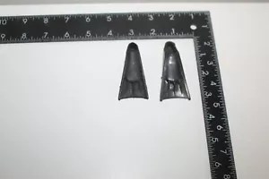 Vintage GI Joe Swim Fins / Flippers / Scuba Fins 1960s HASBRO 12" Frogman - Picture 1 of 8