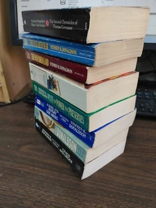 Fantasy Book Lot 8 STEPHEN R DONALDSON, White gold, Wounded Land, ILLEARTH War - Picture 1 of 15