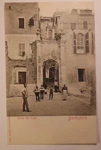 Cartolina Bordighera Porta del Capo Animata Postcard - Imagen 1 de 2