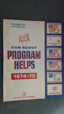 Cub Scout Program Helps 1974-75 PB GD [ML] - Image 1 of 4
