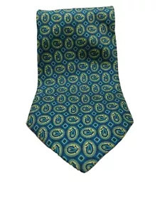 CRAVATTA GIANNI VASARI NUOVA 100% SETA TIE SILK MADE IN ITALY PAISLEY VINTAGE - Foto 1 di 7
