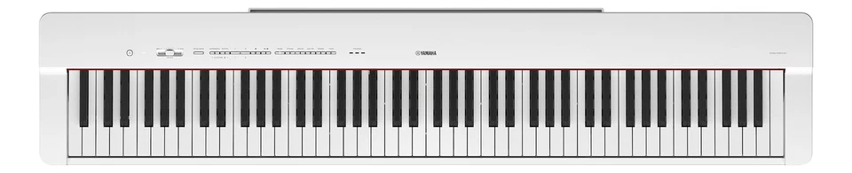 Yamaha P-225WH P Series Electronic Piano 88 Keys Color White Compact Portable - Image 1 of 4