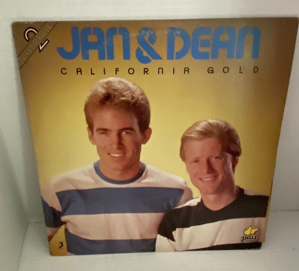 Jan & Dean California Gold Double LP (1984) PDL-3-1071 Vinyl NM - Image 1 of 1