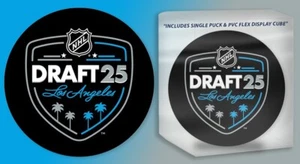 Disco de recuerdo del día del draft de la Liga Nacional de Hockey de la NHL 2025 ¡perfecto para autógrafos! - Imagen 1 de 3
