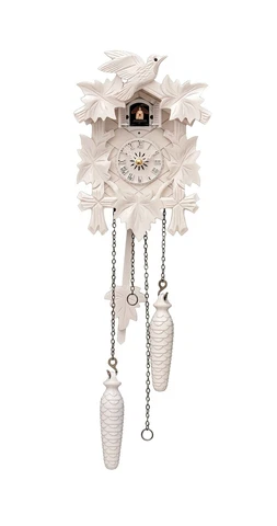 Engstler Quartz Cuckoo Clock 5-Leaves, Bird EN 522/23 Q Cover