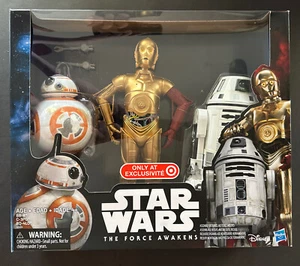 Star Wars The Force Awakens Droid 3er-Pack C-3PO BB-8 R0-4LO Disney Target exklusiv - Bild 1 von 3