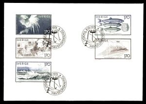 Mayfairstamps Sweden Fdc 1979 Ocean and Fish Combo First Day Cover aaj_70903