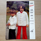 Dk, Aran & Chunky Knitting Patterns Childrens Toddlers Cardigans Chest 22-30"