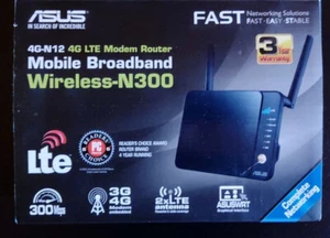 Asus 4G-N12 Routeur-Modem SIM LTE N300 Simple Bande - Photo 1/4