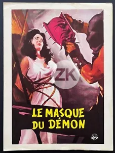 LE MASQUE DU DEMON Maschera del demonio Gothic Horror Gogol M. BAVA Steele 1960 - Foto 1 di 2