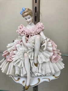 German Unterweissbach # 9343 Porcelain Dancer Figurine - Picture 1 of 6