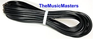 18 Gauge 25' ft Black Auto PRIMARY WIRE 12V Auto Wiring Car Power Remote Cable - Picture 1 of 5