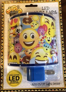 Emoji Pals LED Night Light! Brand New! Rotary Shade - Picture 1 of 5